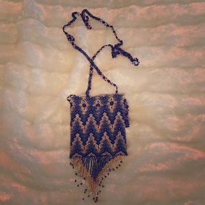 Hand beaded purse